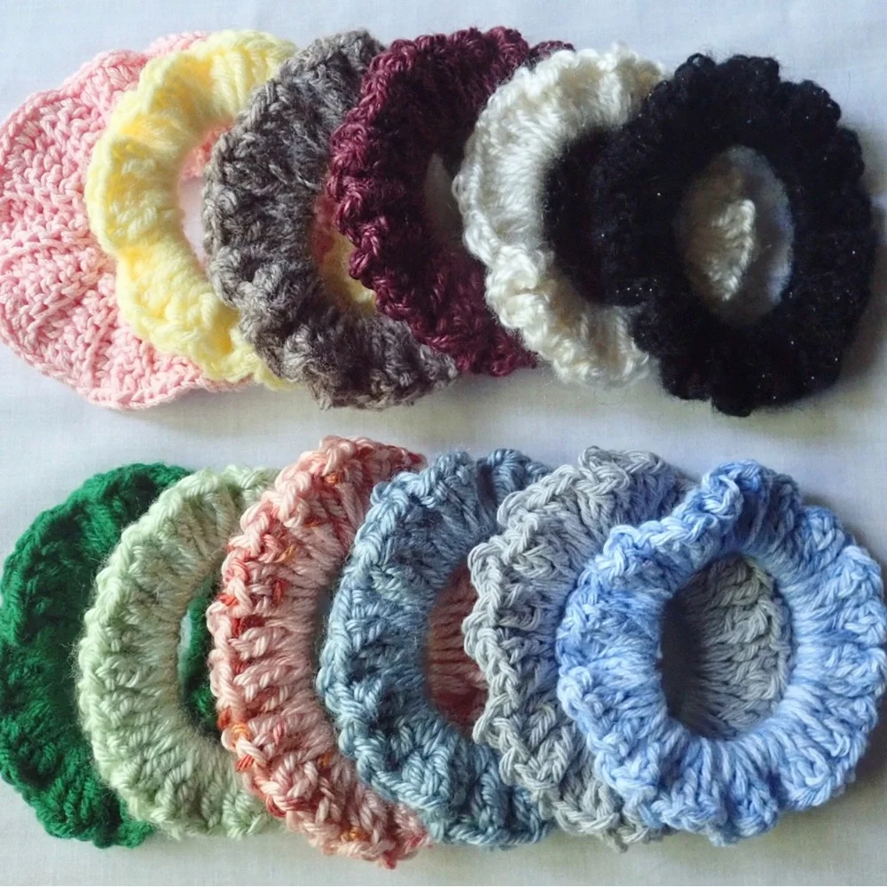 Pink/Red Scrunchie - Picture 3 of 3